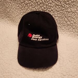 Vintage 90's Cutter & Buck 100% Cotton Duke Energy Field Service Truckers Hat
